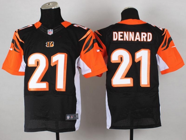 Nike Cincinnati Bengals 21 Darqueze Dennard Black Elite NFL Jerseys