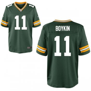 Nike Green Bay Packers 11 Jarrett Boykin Green Elite NFL Jerseys