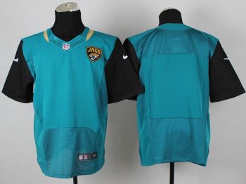 Nike Jacksonville Jaguars Blank Green Elite NFL Jerseys