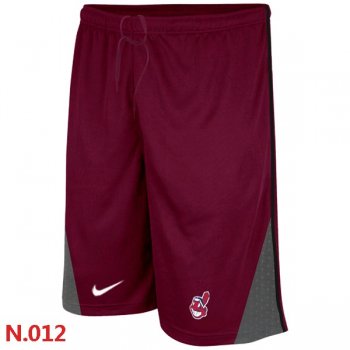 Nike Cleveland Indians Performance Training Shorts Red