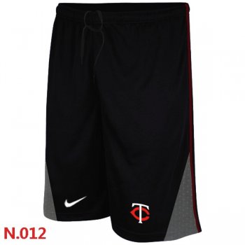 Nike Minnesota Twins Performance Training Shorts Black