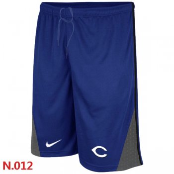 Nike Cincinnati Reds Performance Training Shorts Blue