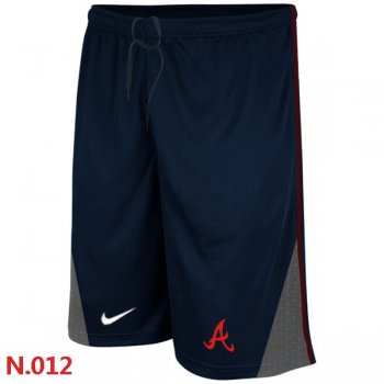 Nike Atlanta Braves Performance Training Shorts Dark blue 2