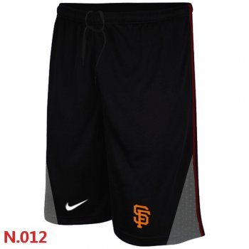 Nike San Francisco Giants Performance Training Shorts Black