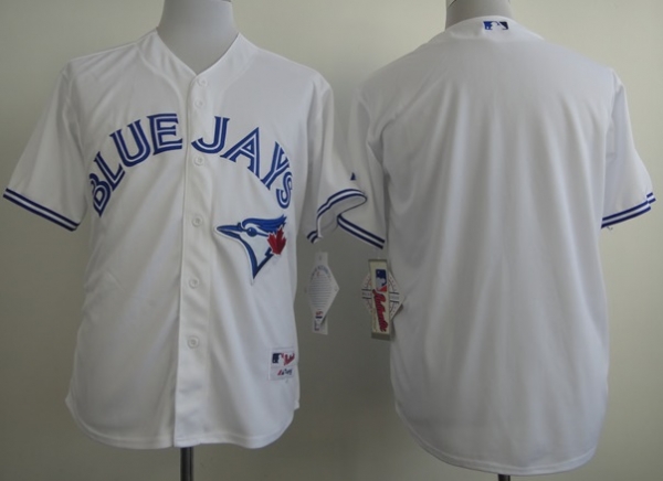 Toronto Blue Jays Blank White MLB Jerseys