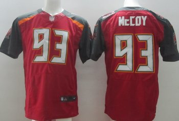 Nike Tampa Bay Buccaneers 93 Gerald McCoy Red Elite NFL Jerseys