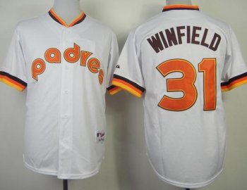 San Diego Padres 31 Dave Winfield 1984 Turn Back The Clock MLB Jerseys