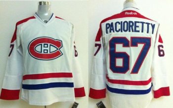 Montreal Canadiens 67 Max Pacioretty White NHL Hockey Jerseys