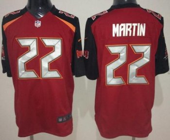 Nike Tampa Bay Buccaneers 22 Doug Martin Red Game NFL Jerseys