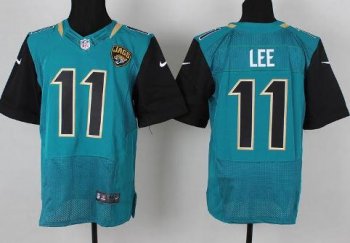 Nike Jaguars #11 Marqise Lee Green Elite NFL Jerseys New