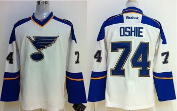 Kids St.Louis Blues 74 TJ Oshie White NHL Jerseys