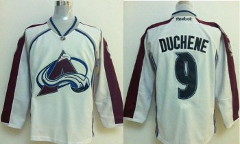 Kids Colorado Avalanche 9 Matt Duchene White NHL Hockey Jerseys