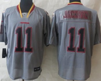 Nike Washington Redskins 11 DeSean Jackson Lights Out Grey Elite NFL Jerseys