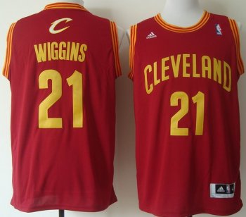 Cleveland Cavaliers 21 Andrew Wiggins Red Revolution 30 Swingman NBA Jerseys