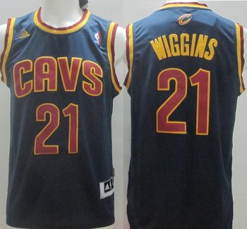 Cleveland Cavaliers 21 Andrew Wiggins Black Revolution 30 Swingman NBA Jerseys