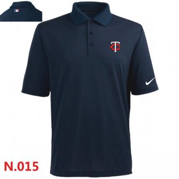 Nike Minnesota Twins 2014 Players Performance Polo -Dark biue