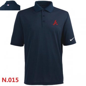 Nike Atlanta Braves 2014 Players Performance Polo -Dark biue