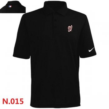 Nike Washington Nationals 2014 Players Performance Polo -Black