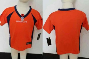 Baby Nike Denver Broncos Blank Orange NFL Jerseys