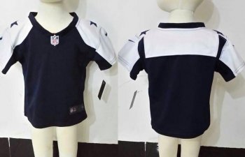 Baby Nike Dallas Cowboys Blank Blue Thanksgiving NFL Jerseys