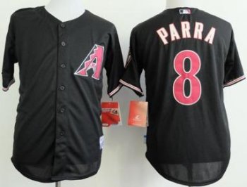 Arizona Diamondbacks 8 Gerardo Parra Black Cool Base MLB Jerseys