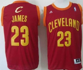 Cleveland Cavaliers 23 LeBron James Red Revolution 30 Swingman NBA Jerseys