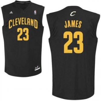 Cleveland Cavaliers 23 LeBron James Black Revolution 30 Swingman NBA Jerseys