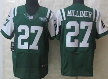 Nike New York Jets 27 Dee Milliner Green Elite NFL Jerseys