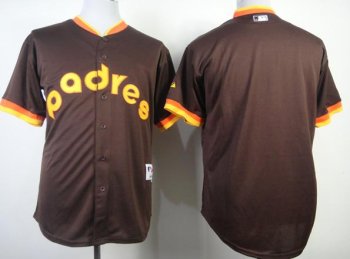 San Diego Padres Blank Coffee 1984 Turn Back The Clock MLB Jerseys