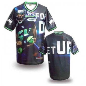 Nike Seattle Seahawks Blank Printing Fashion Game NFL Jerseys (3)