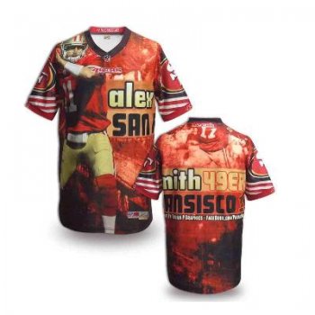 Nike San Francisco 49ers Blank Printing Fashion Game NFL Jerseys (2)