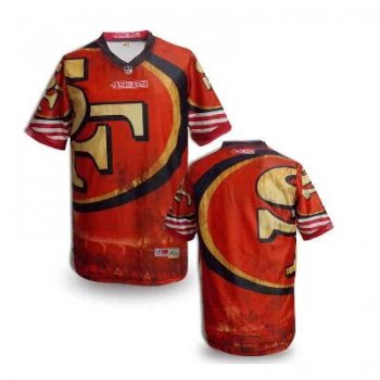 Nike San Francisco 49ers Blank Printing Fashion Game NFL Jerseys (4)