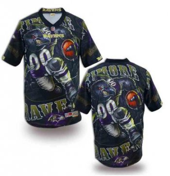 Nike Baltimore Ravens Blank Printing Fashion Game NFL Jerseys (4)