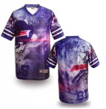 Nike Buffalo Bills Blank Printing Fashion Game NFL Jerseys (6)