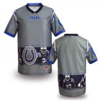 Nike Indianapolis Colts Blank Printing Fashion Game NFL Jerseys (2)