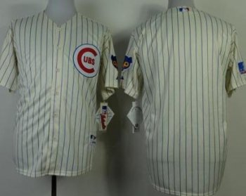 Chicago Cubs Blank Cream 1969 Turn The Clock MLB Jerseys