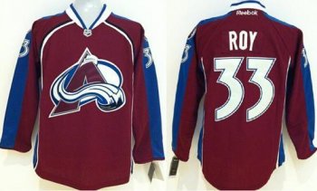 Kids Colorado Avalanche 33 Patrick Roy Red NHL Jerseys