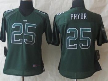 Women Nike New York Jets 25 Calvin Pryor Green Drift Fashion Elite NFL Jerseys