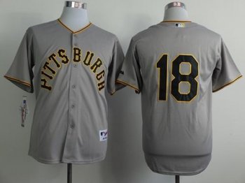 Pittsburgh Pirates #18 Neil Walker Grey 1953 Turn Back The Clock MLB Jersey