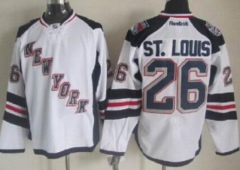 New York Rangers #26 Martin St.Louis White 2014 Stadium Series Stitched NHL Jersey