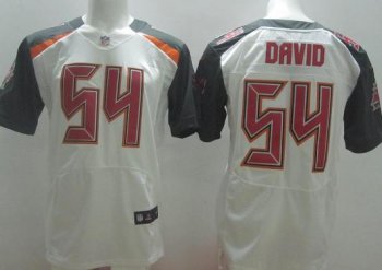 Nike Tampa Bay Buccaneers 54 Lavonte David White Elite NFL Jerseys