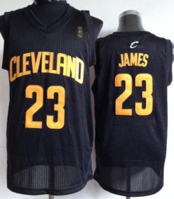 Cleveland Cavaliers 23 LeBron James Black Revolution 30 NBA Jerseys