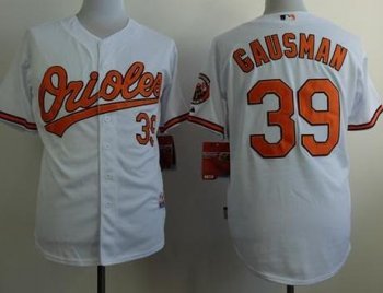 Baltimore Orioles 39 Kevin Gausman White MLB Jersey