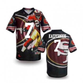 Nike San Francisco 49ers 7 Colin Kaepernick Fanatical Version NFL Jerseys (6)