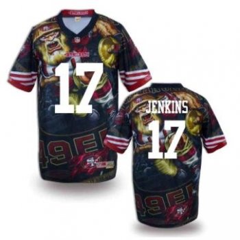 Nike San Francisco 49ers 17 A J Jenkins Fanatical Version NFL Jerseys (1)