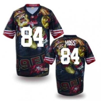 Nike San Francisco 49ers 84 Randy Moss Fanatical Version NFL Jerseys (2)