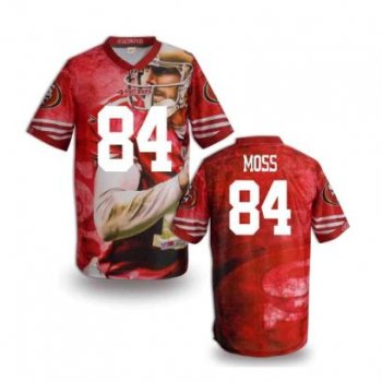 Nike San Francisco 49ers 84 Randy Moss Fanatical Version NFL Jerseys (5)