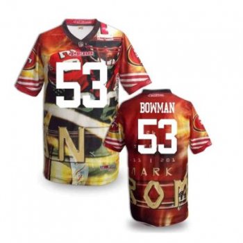 Nike San Francisco 49ers 53 NaVorro Bowman Fanatical Version NFL Jerseys (11)