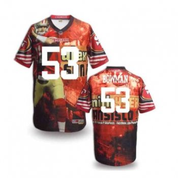 Nike San Francisco 49ers 53 NaVorro Bowman Fanatical Version NFL Jerseys (8)