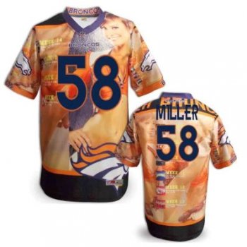 Nike Denver Broncos 58 Von Miller Fanatical Version NFL Jerseys (8)